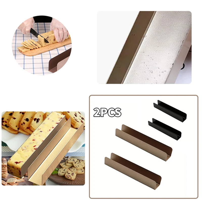 Kitchen Handy Gadgets - U-образная антипригарная форма для печенья, прямоугольная