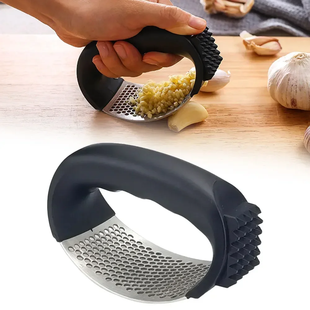 Kitchen Gadgets Garlic - Прочный ручной измельчитель для чеснока из