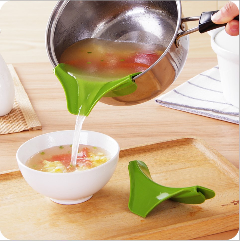 Kitchen Gadgets Guide - 1/2 шт. кухонная воронка, креативное силиконовое