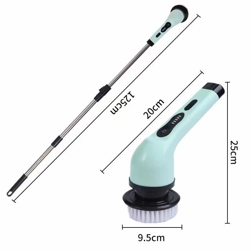 Kitchen Gadgets Electric - Электрическая чистящая щетка 9-в-1, электрическая вращающаяся
