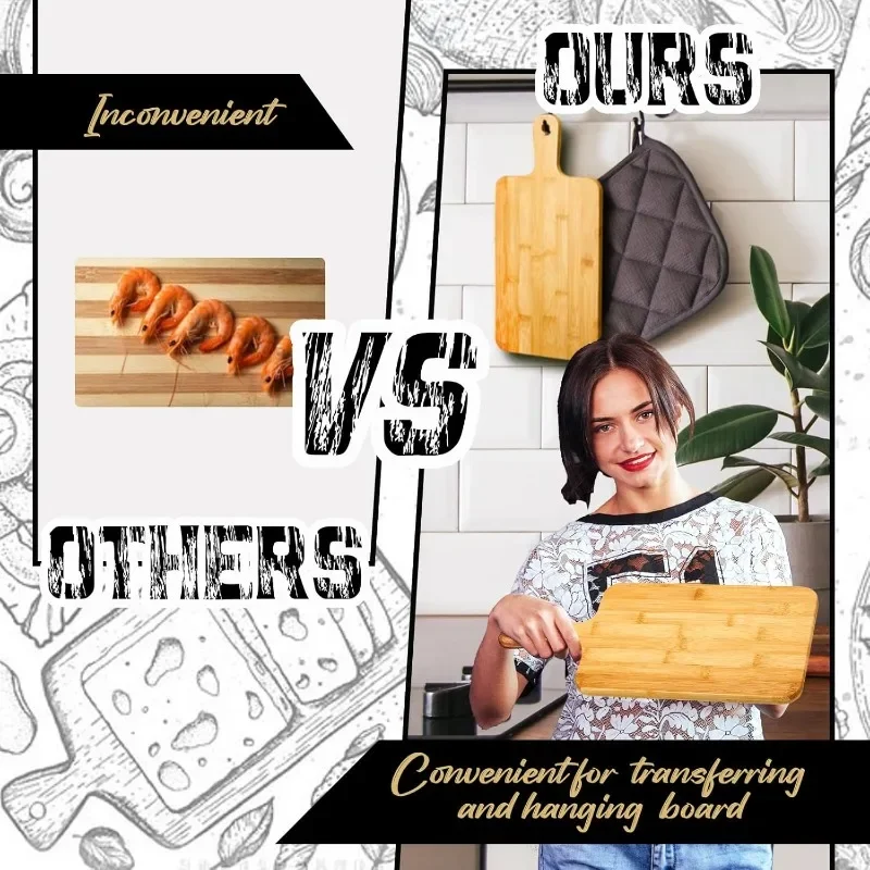 Бамбуковая разделочная доска с – обзор и цена Bamboo Cutting Board