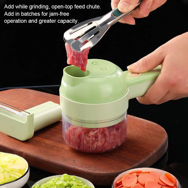 Электрическая овощерезка 4 в 1 – обзор и цена Kitchen Handy Gadgets