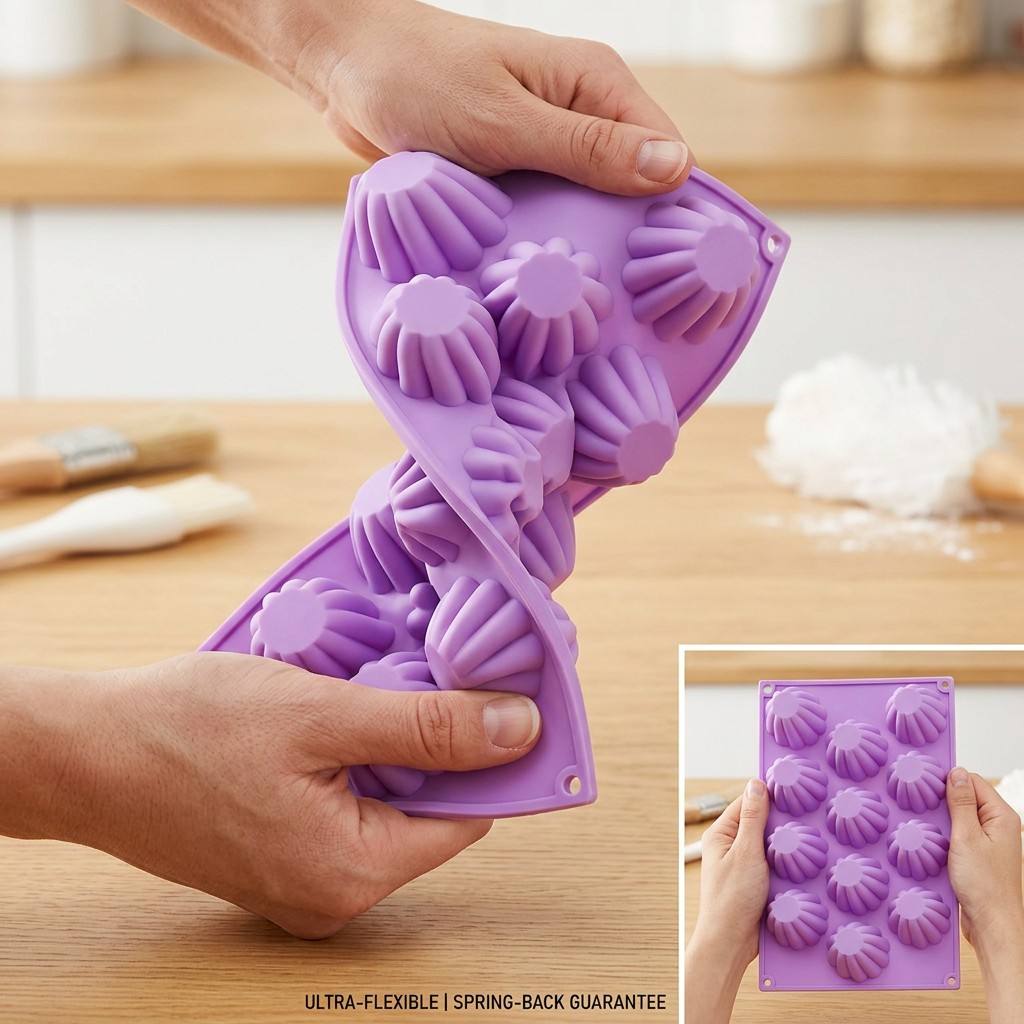 Силиконовая форма на 12 мини-я – обзор и цена Kitchen Handy Gadgets